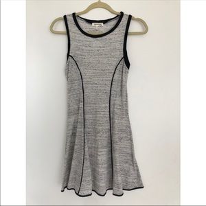 Monteau gray and black speckled mini dress- Medium